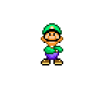Paper Luigi (Super Mario World-Style)