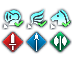 Map Icons and Indicators