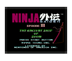 Ninja Gaiden III: The Ancient Ship of Doom