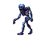 Blue Skeleton