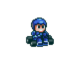 Mega Man (Super Mario Kart-Style)