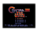 Contra III: The Alien Wars