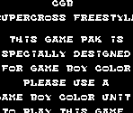 Game Boy Error Message