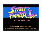 Street Fighter II Turbo: Hyper Fighting (Manual)