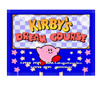 Kirby's Dream Course