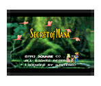 Secret of Mana (Manual)