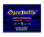 Ogre Battle: The March of the Black Queen (Manual)