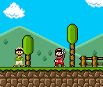 Classic Grass Tileset (SMW-Style)