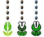 Melon Piranha Plant (SMB, SMB3 and SMW-Styles)