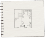 Lake Juliet Notebook - Richard's Cottage (Bedroom)