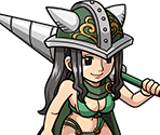#0375 - Female Giant Imperial - Warrior Green Pirates