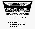 Konami Logo & Title Screen