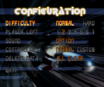 Configuration Menu