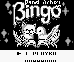 Title Screen, Password Screen & Options Menu