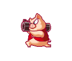 Bazooka Pig Enemy