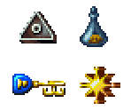 Cogs, Keys and Golden Items