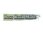 Boss Rush Menu