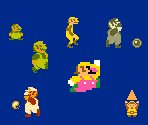 Wario (Super Mario Bros. 1 NES-Style)