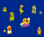 Wario (Super Mario Bros. 1 NES-Style)