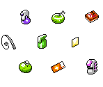 Item Icons - GSC (Game Boy Color) Style