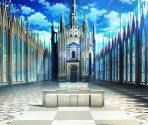 Mitakihara School Roof [bg_adv_20191]
