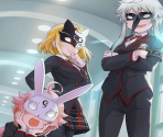 Visit of the Masked Student Council! [memoria_1625]