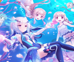 Fluttering Sakura Aquarium [memoria_1531]