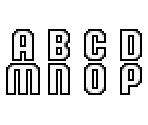 Character Select Font