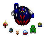 World 1 Enemies and Items