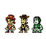 Woody, Buzz ,Jessie (Cocoron-Style)