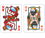 "Friends of Jimbo 1" Playing Cards