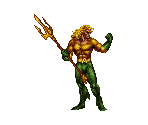 Aquaman with Trident (Justice League Task Force-Style)