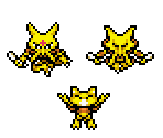 Abra, Kadabra & Alakazam