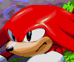 Knuckles 30th Anniversary IDW Cover Pixel Art