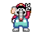 Elephant Mario (Super Mario World-Style)