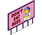 Meat Propaganda Billboard
