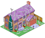 Toilet-Papered Flanders House