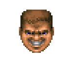 Doom Guy / Unnamed Marine Face HUD