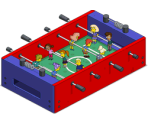 Human Foosball Table