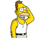 Young Grampa Simpson