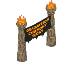 Hell Graduation Banner
