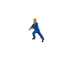 Corrupt Secret Police Agent (Blue)