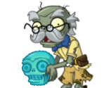 Turquoise Skull Zombie