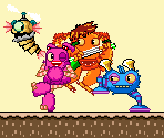 Air Island Monsters (Super Mario World-Style)