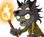 Torch Wolf Zombie