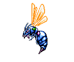 Blue Queen Bee