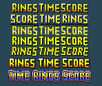 Knuckles Chaotix HUD (Multi-Style)