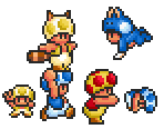 Toad (SMB3 SNES/SMA4, SMM2-Style)