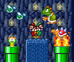 Concept Art Enemies (Super Mario Bros. SNES-Style)