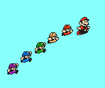 Builder Toads (Super Mario Bros. 3-Style)